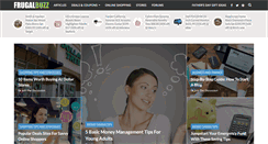 Desktop Screenshot of frugalbuzz.com